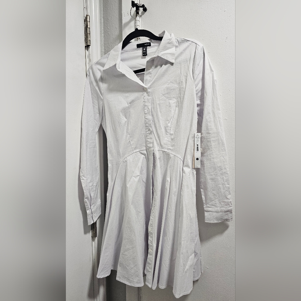 White Button-Up Shirt